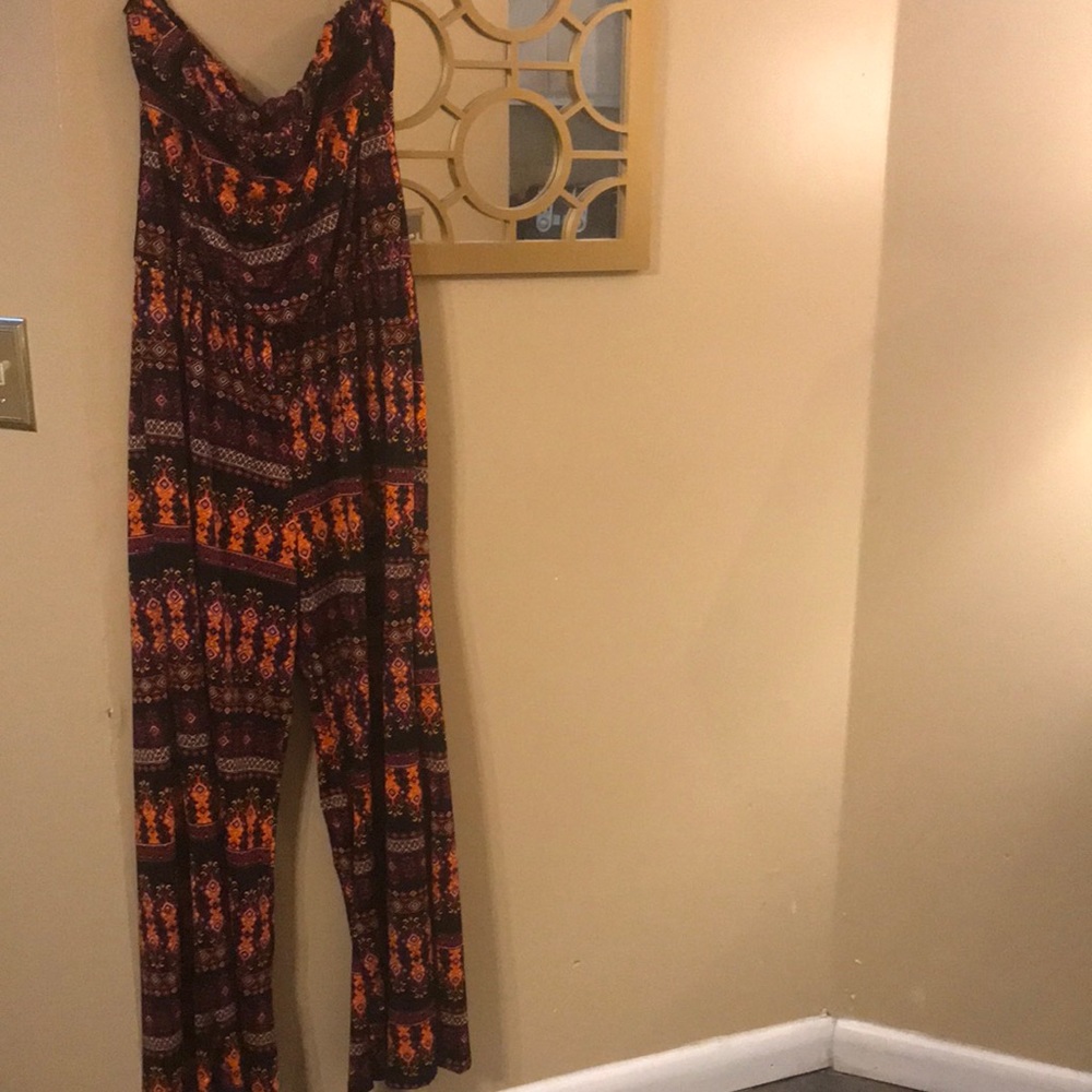Multi color size xl halter jumper